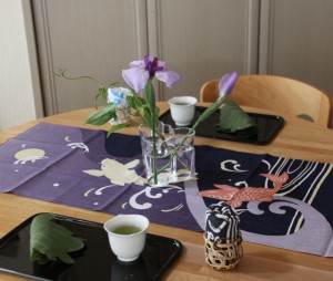 菖蒲の節句 ティーテーブル2のコピー 菖蒲の節句 ティーテーブル2のコピー