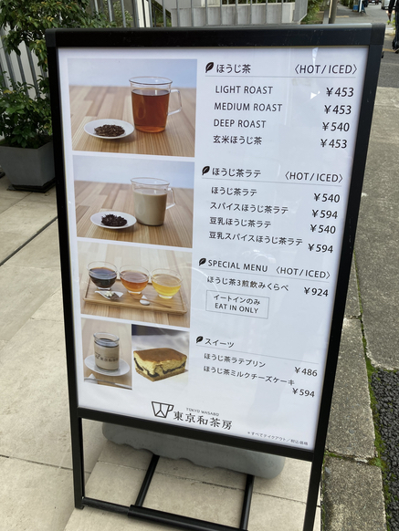 東京和茶房看板