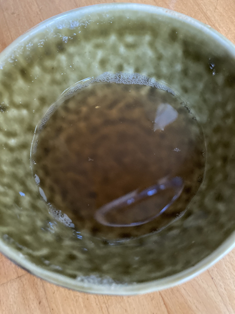 茶湯＋米湯inお茶碗