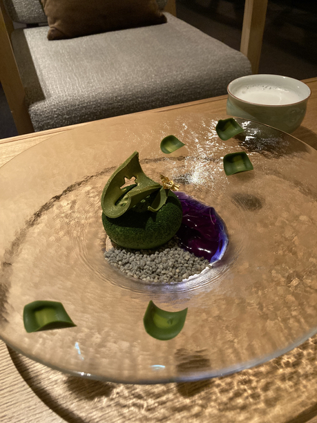 奥庭とスチームミルク