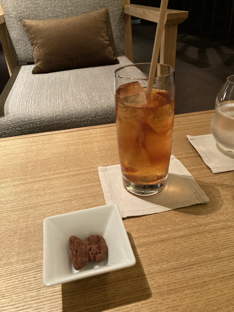 和束紅茶　アイスティー