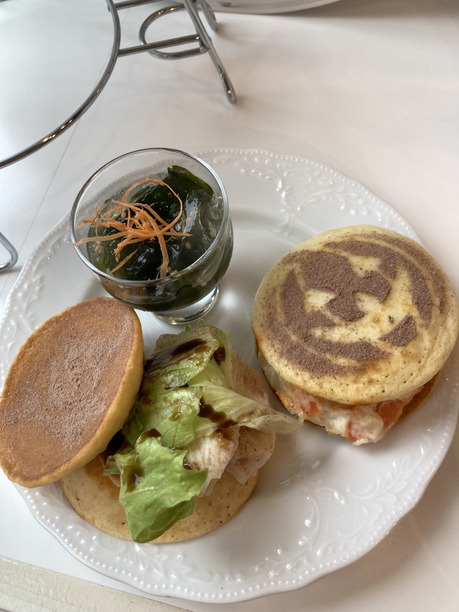 パンケーキののセイボリー