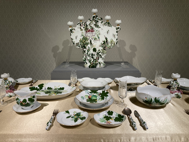 森の木の葉　ディナーサービス