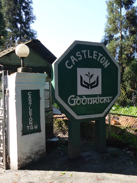 キャッスルトン 入口看板 キャッスルトン 入口看板