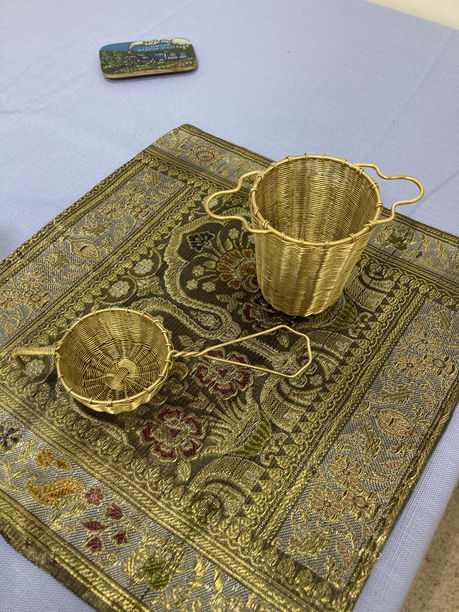 茶摘みのカゴの茶漉し　2:22