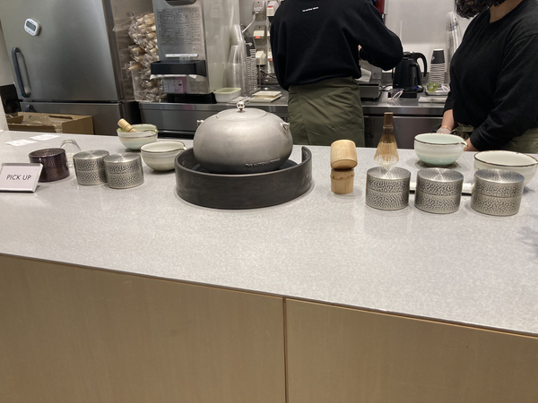 THEMATCHA TOKYO カウンター