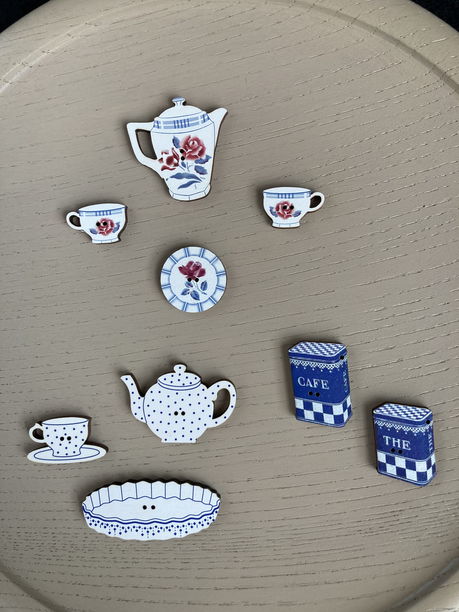 フランス製　ティーボタン２g